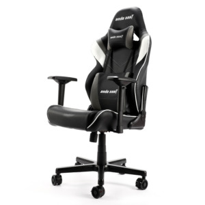 Anda Seat Assassin Grey V2 h2 AndaSeat Assassin Black/White/Grey V2 - Full PVC Leather 4D Armrest Gaming Chair