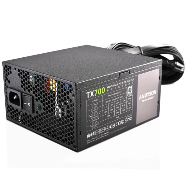 Andyson TX700 700W - 80 Plus Titanium PSU