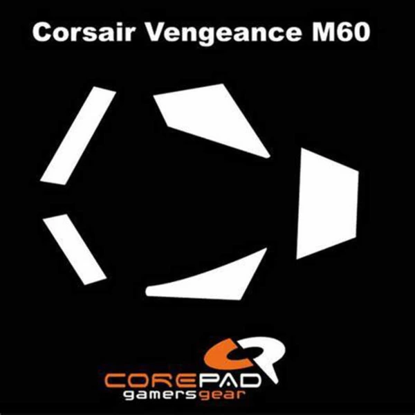 Corepad Skatez Pro For Corsair Vengeance M60/M65-100% PTFE Mouse Feet