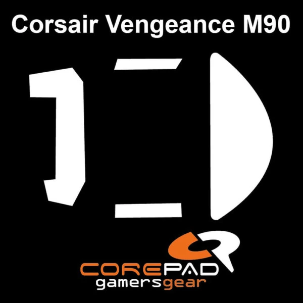 Corepad Skatez Pro For Corsair Vengeance M90/M95-100% PTFE Mouse Feet