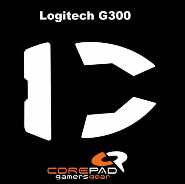 Corepad Skatez Pro For Logitech G300 / G300S -100% PTFE Mouse Feet
