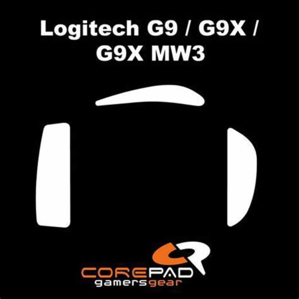 Corepad Skatez Pro For Logitech G9 / G9X -100% PTFE Mouse Feet