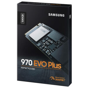 Samsung 970 EVO Plus 500GB - M.2 2280 PCIe NVMe SSD