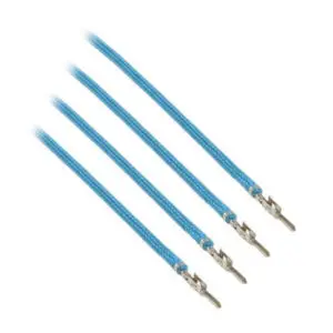 CableMod ModFlex™ Sleeved Wires Light Blue 4x20cm