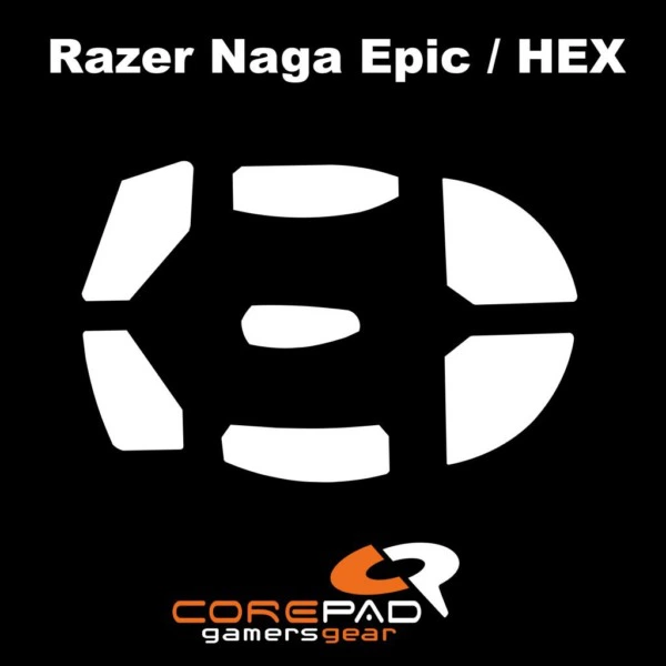 Corepad Skatez Pro For Razer Naga Epic/Hex -100% PTFE Mouse Feet