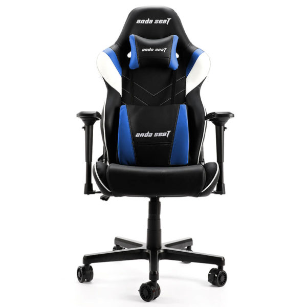 Anda Seat Assassin King V2 Blackblue – Full Pvc Leather 4d Armrest Gaming Chair H1
