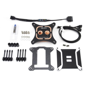 XSPC RayStorm Pro Black Custom Led - Premium Cpu WaterBlock