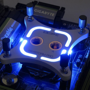 XSPC RayStorm Pro White Custom Led - Premium Cpu WaterBlock