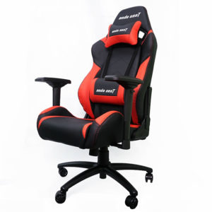 AndaSeat Dark Black/Red - Full PVC Leather 4D Armrest Kingsize Gaming Chair