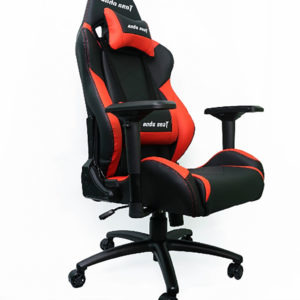 AndaSeat Dark Black/Red - Full PVC Leather 4D Armrest Kingsize Gaming Chair