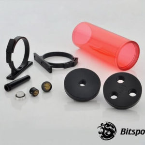 bitspower z multi 150 ice red body amp black cap reservoir 2 Bitspower Z-Multi 150 (Ice Red Body & Black Cap ) - Reservoir