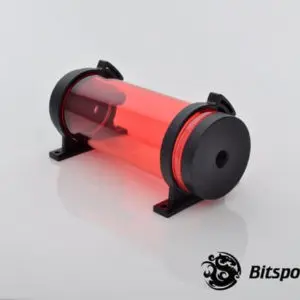 Bitspower Z-Multi 150 (Ice Red Body & Black Cap ) - Reservoir