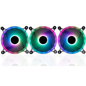 Infinity Dark Wizard Addressable RGB 240mm Liquid CPU Cooler - 3x Spectrum Pro Edition