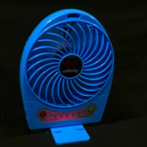 Infinity Tornado Blue - Quạt Mini Kiêm Pin Dự Phòng