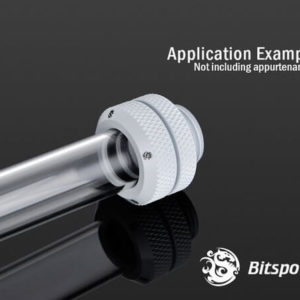 Bitspower G1,4'' Deluxe White Enhance Multi Link For Od 14mm 2