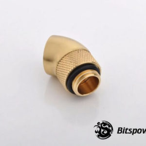 Bitspower G1,4'' Golden Rotary 45 Degree Ig1,4'' Extender