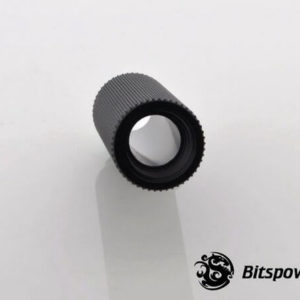 Bitspower G14 Matt Black IG14 Extender 50MM 2 Bitspower G1,4'' Matt Black Ig1,4'' Extender 50mm 2