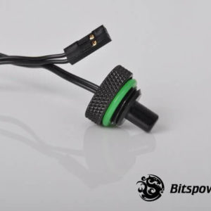 Bitspower G1,4'' Matt Blacktemperature Sensor Stop Fitting 2