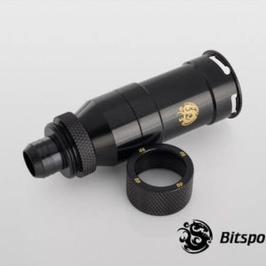 Bitspower Matt Black Quick Disconnected Female With Rotary Compression Fitting Cc3 For Id 3,8'' Od 5 2