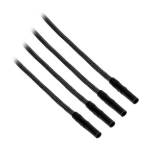 CableMod ModFlex™ Sleeved Wires Black 4x20cm