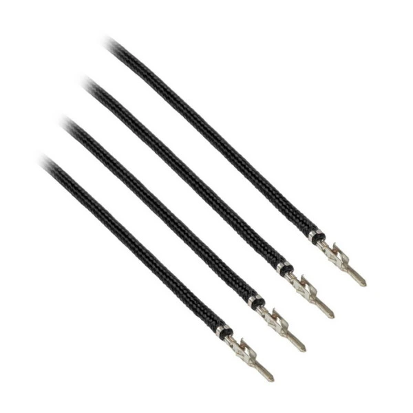 CableMod ModFlex™ Sleeved Wires Black 4x40cm