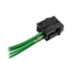 CableMod ModFlex™ Sleeved Wires Green 4x40cm