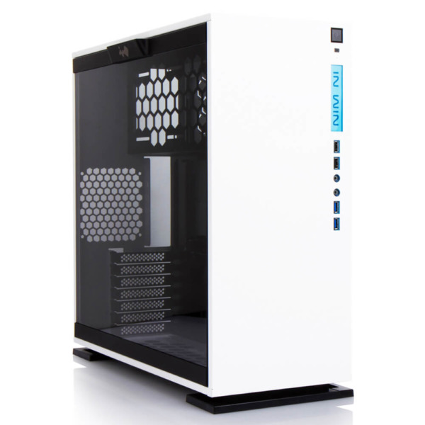 In-Win 303 White - Full Side Tempered Glass Mid-Tower Case