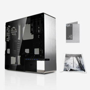 In Win 904 Plus Silver H4 In-Win 904 Plus Silver - Aluminium&Tempered Glass Hi-end Case