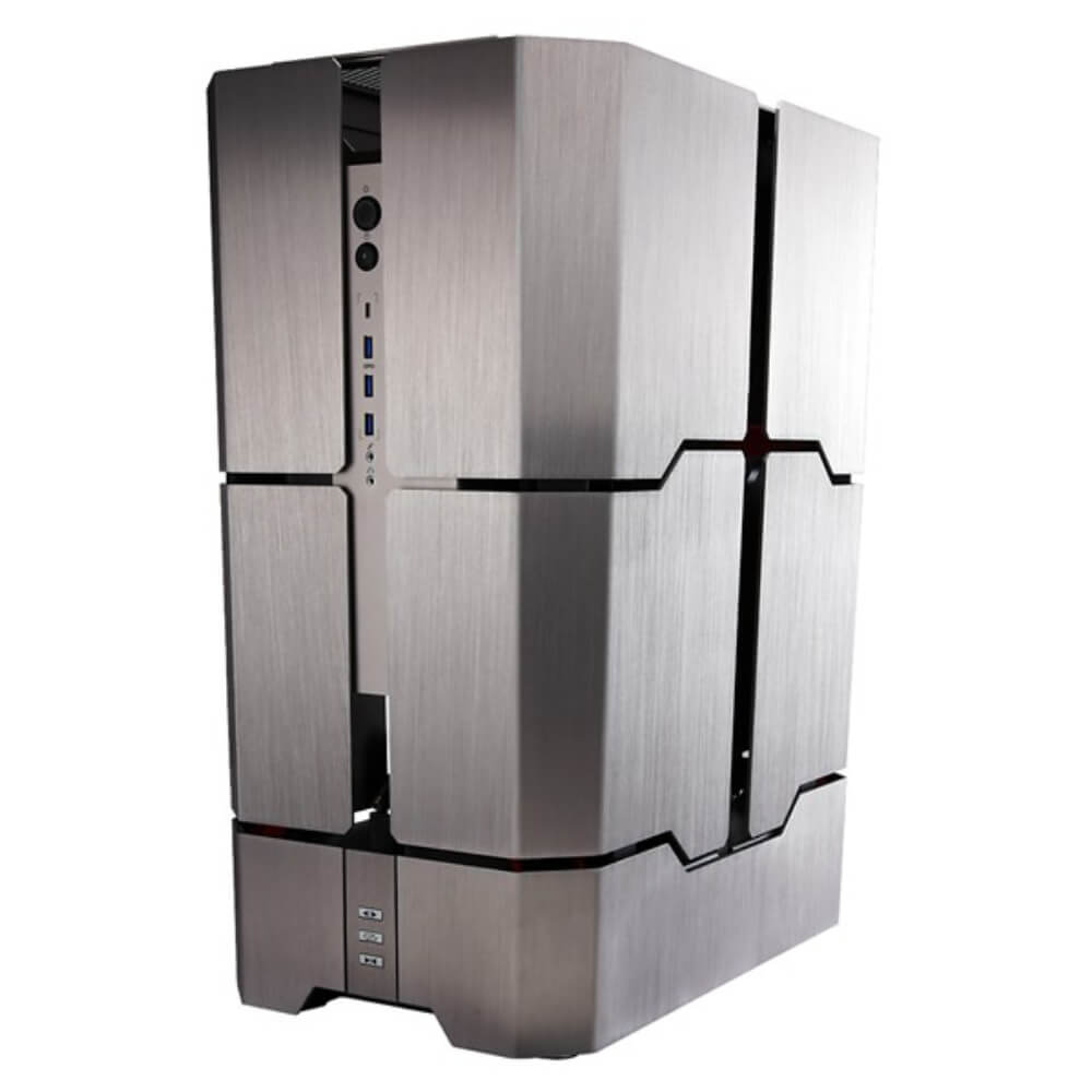 In Win H Tower H1 In-Win Signature Motorized Transformer H-Tower RGB - E-ATX Aluminium Limited Edition Full Tower Case