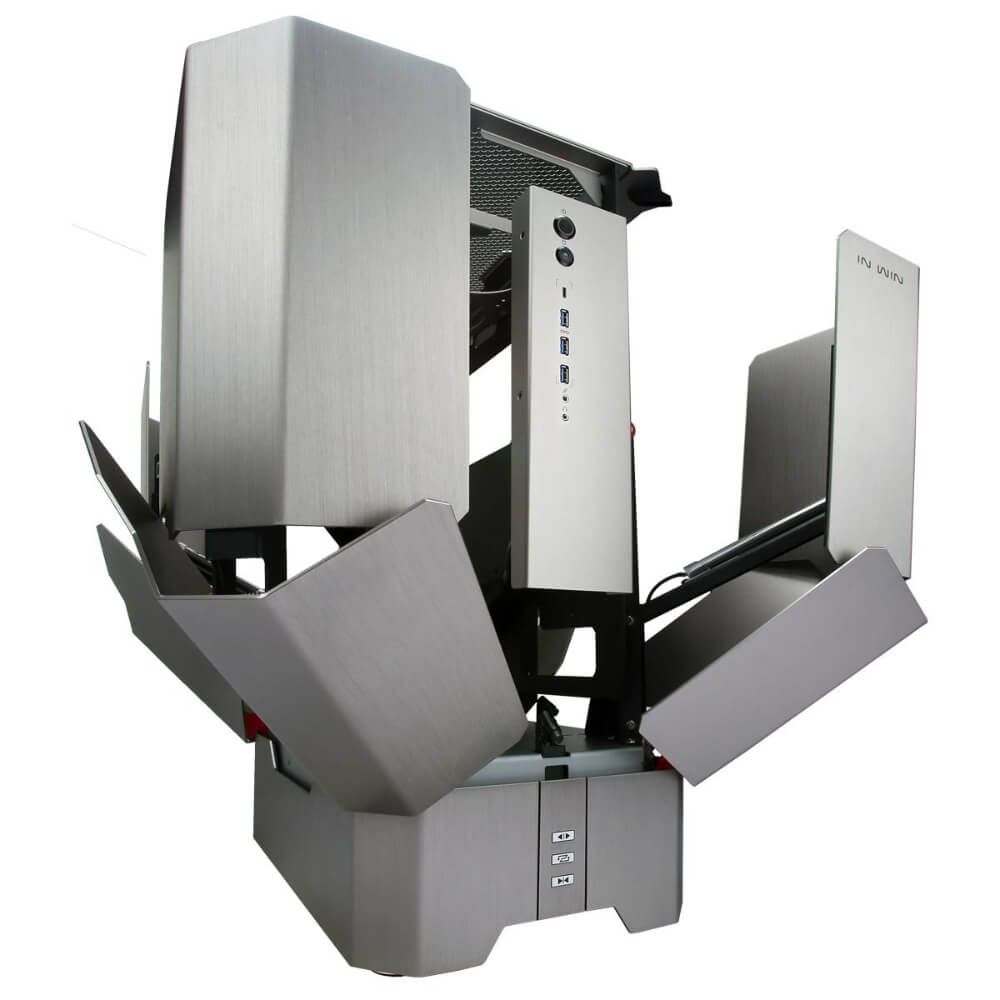 In Win H Tower H8 In-Win Signature Motorized Transformer H-Tower RGB - E-ATX Aluminium Limited Edition Full Tower Case - Ảnh 8