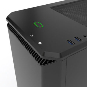 Phanteks Eclipse P400 Black Tempered Glass H6