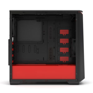 Phanteks Eclipse P400S Silent Edition BlackRed Tempered Glass H5 Phanteks Eclipse P400s Silent Edition Black:red Tempered Glass H5