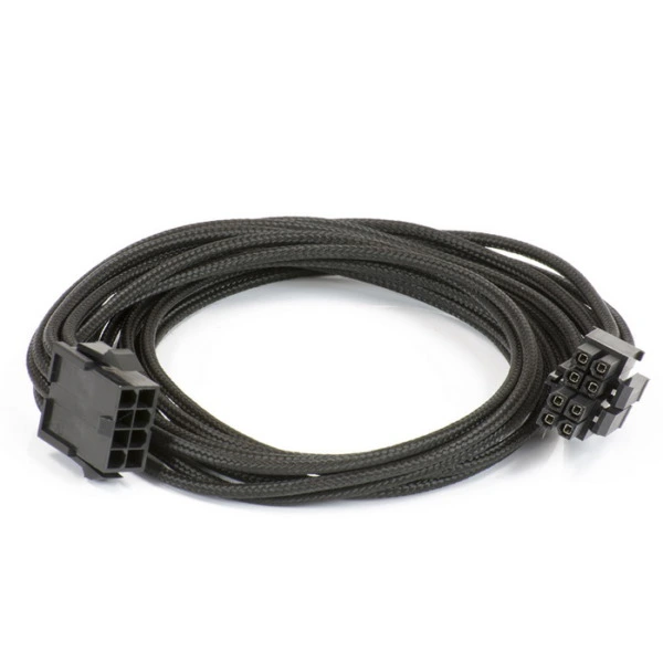 Phanteks Motherboard 8-Pin Extension 500mm - Black Sleeved Cable