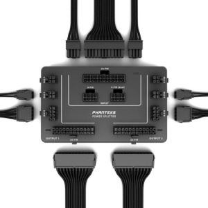 Phanteks Power Splitter Dual System PSU H4 Phanteks Power Splitter - Dual System PSU
