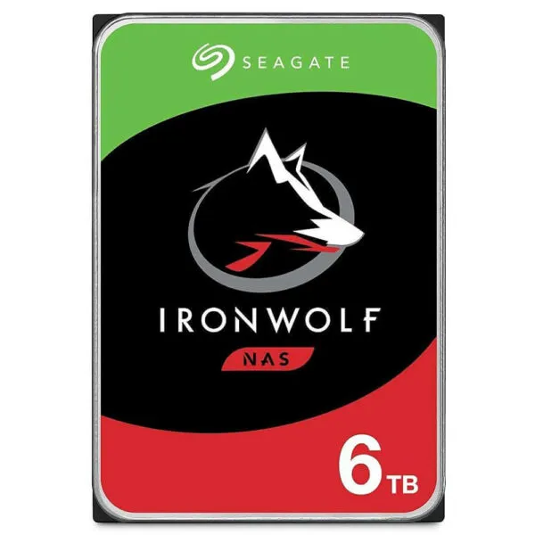 Seagate IronWolf 6TB NAS HDD - 3.5Inch/ 5400rpm/ Cache 256MB/ SATA3 - ST6000VN006