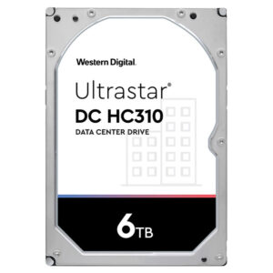 ENTERPRISE WD ULTRASTAR DC 6TB - 3.5" - 256MB CACHE - 7200RPM - SATA