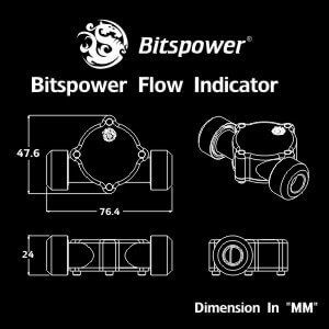 Bitspower Flow Indicator White
