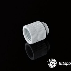 Bitspower G1/4'' Deluxe White Anti-Twist Adapter