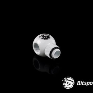 Bitspower G1/4'' Deluxe White Q Plus-Rotary IG1/4''X3 Extender