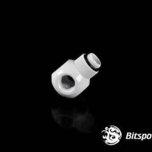 Bitspower G1/4'' Deluxe White Q Plus-Rotary IG1/4''X3 Extender