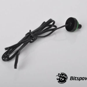 Bitspower G1/4'' Matt BlackTemperature Sensor Stop Fitting