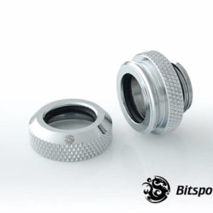 Bitspower G1/4'' Silver Shining Enhance Multi-Link For OD 14MM