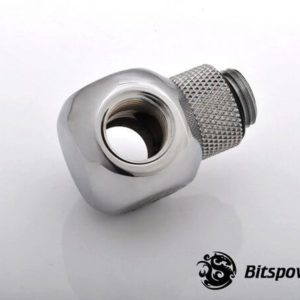 bitspower g14 silver shining q plus rotary ig14 x2 extender 2 Bitspower G1/4'' Silver Shining Q Plus-Rotary IG1/4''X2 Extender