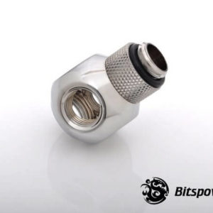 Bitspower G1/4'' Silver Shining Q Plus-Rotary IG1/4''X3 Extender