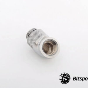 Bitspower G1/4'' Silver Shining Rotary 60-Degree IG1/4'' Extender