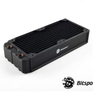 Bitspower Leviathan Xtreme 240 4xG1/4'' - Full Copper Premium Radiator