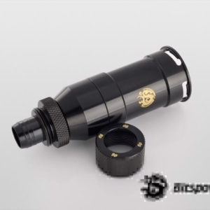 bitspower matt black quick disconnected female with rotary compression fitting cc2 ultimate for id 3 4 Bitspower Matt Black Quick-Disconnected Female With Rotary Compression Fitting CC2 Ultimate For ID 3