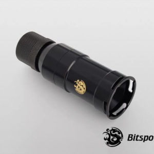 bitspower matt black quick disconnected female with rotary compression fitting cc2 ultimate for id 3 5 Bitspower Matt Black Quick-Disconnected Female With Rotary Compression Fitting CC2 Ultimate For ID 3