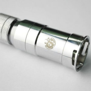 Bitspower Silver Shining Quick-Disconnected Female With Rotary Compression Fitting CC3 For ID 3/8''