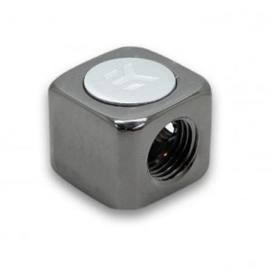 ek af t splitter 3f g14 black nickel 3 EK-AF T-Splitter 3F G1/4 - Black Nickel